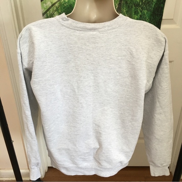 Thrasher Magazine Godzilla Crew Neck Light Gray Mens Sweatshirt SKATER Sz M - Picture 5 of 6